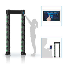 Portable Safety Door Frame Metal Detector Walk Through Security Body Scanners Gate Waterproof for Outdoor Use