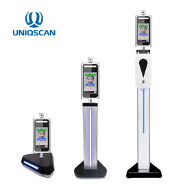 7" LCD Screen 0.2 Seconds Face Recognition Infrared Thermometer