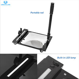 Square 12"  Mirror Acrylic Under Vehicle Inspection System