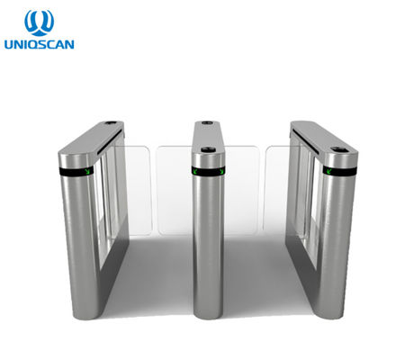 Bi Directional Pass RFID Swing Barrier Gate 304 Grade Stainless Steel