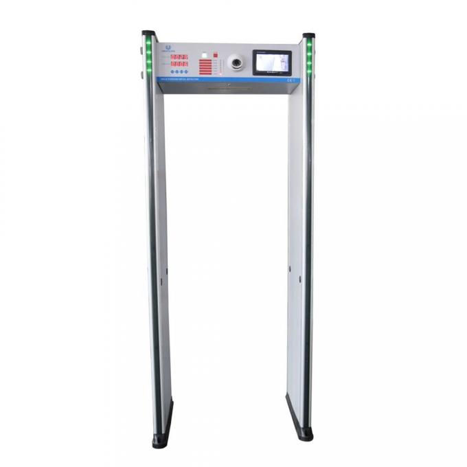 6 Zones Walk Through Security Body Scanner Door Frame Archway Metal